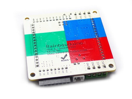 Rainbowduino, Multicolored PCB