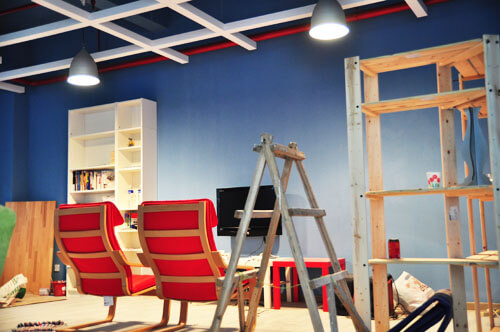 Have a coffee in our new office