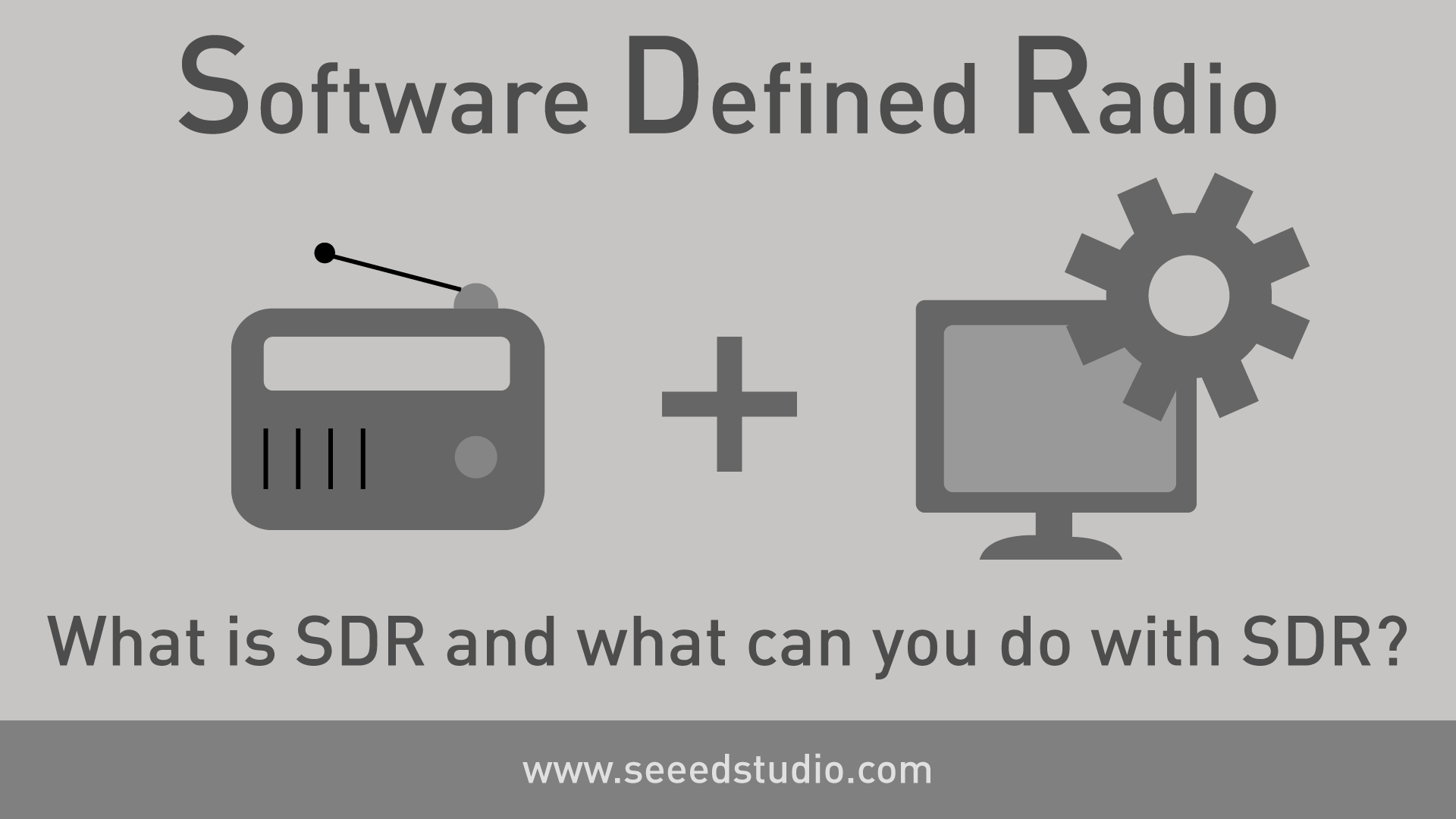 más Anfibio Anuncio What is SDR and what can you do with SDR? - Latest Open Tech From Seeed