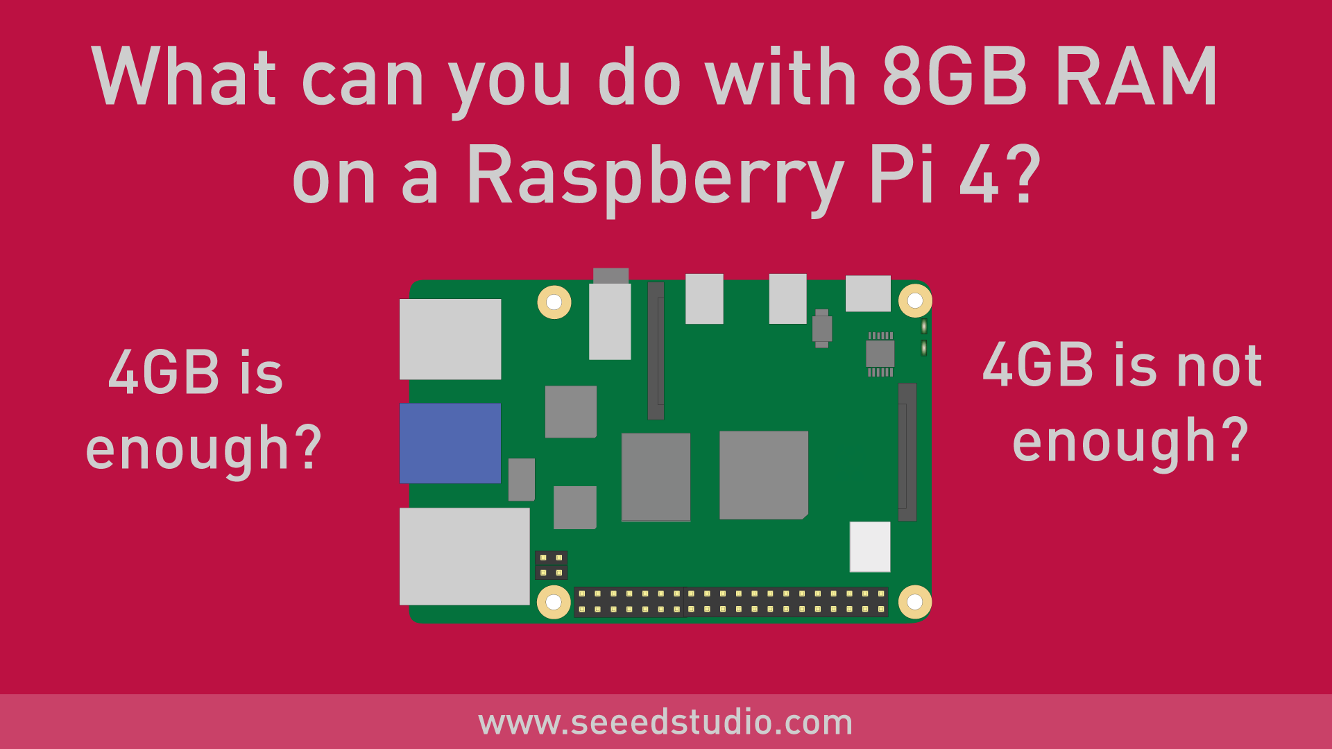 What can you do with 8GB RAM on a Raspberry Pi 4? - Latest Open