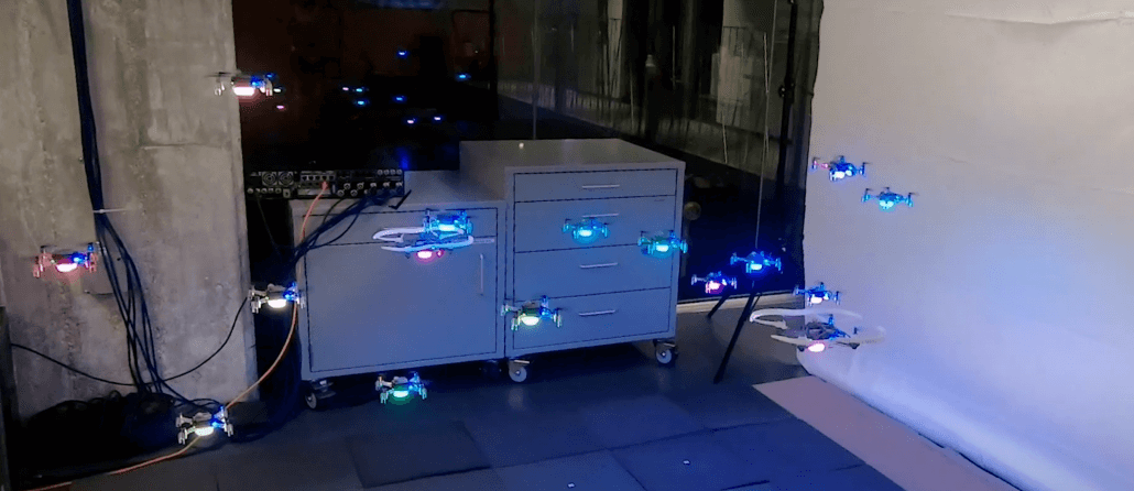 New data-driven method to control the movement of multiple Crazyflie by ...