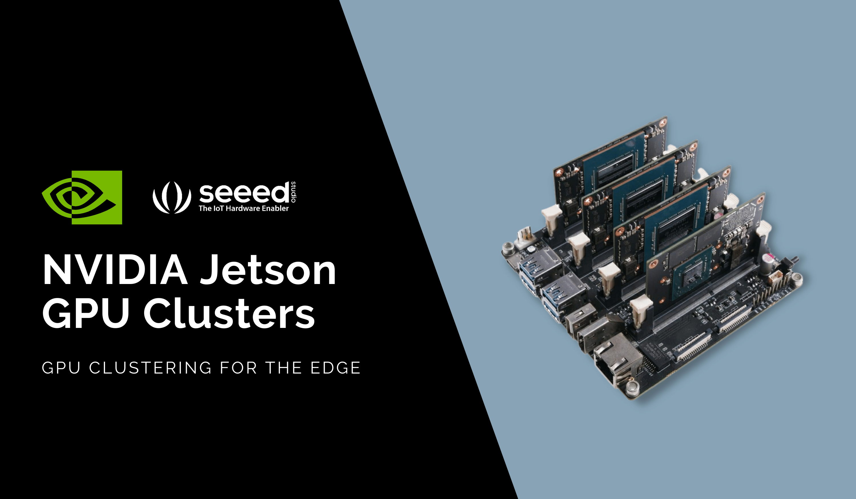 Burger Een zekere Momentum How NVIDIA Jetson Clusters Supercharge GPU Edge Computing - Latest Open  Tech From Seeed