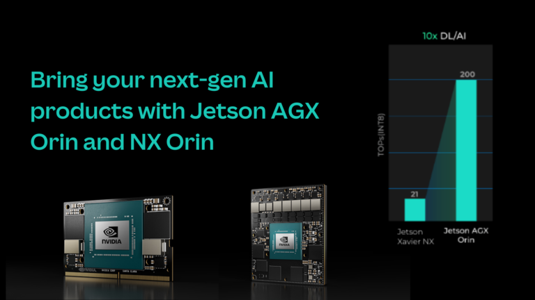 NVIDIA Orin: bring your next-gen AI products with Jetson AGX Orin and NX Orin