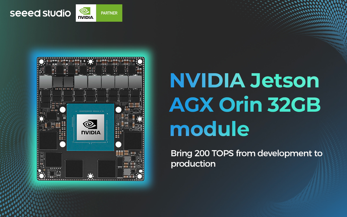 NVIDIA Jetson AGX Orin module: deliver brilliant AI performance 