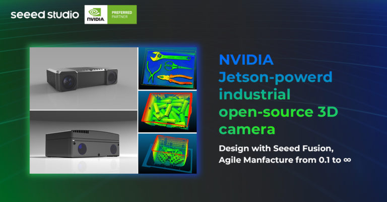 DexForce's NVIDIA Jetson-Powered 3D Camera Breaks The Cost Barrier to Industrial 3D Machine Vision with Seeed Fusion PCBA