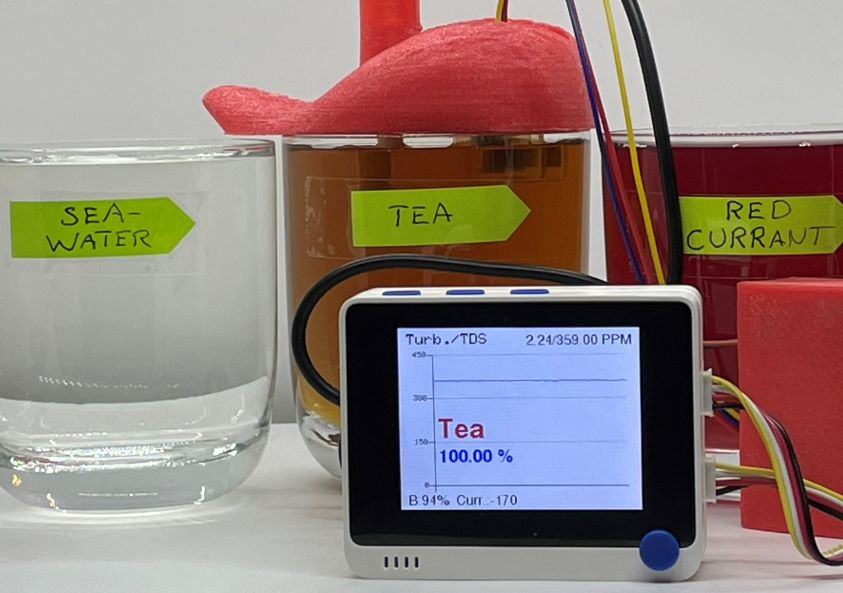 Liquid Classifier Machine Liquid Classification with TinyML Built by Wio Terminal and Edge ...