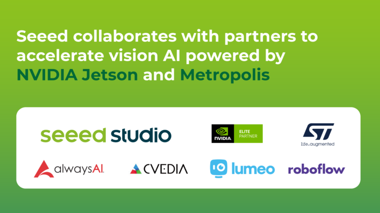 Seeed collaborates with partners to accelerate vision AI powered by NVIDIA Jetson and Metropolis