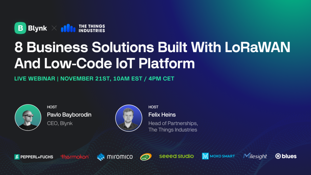 Upcoming Webinar – 8 Business Solutions Built with LoRaWAN and Low-Code ...