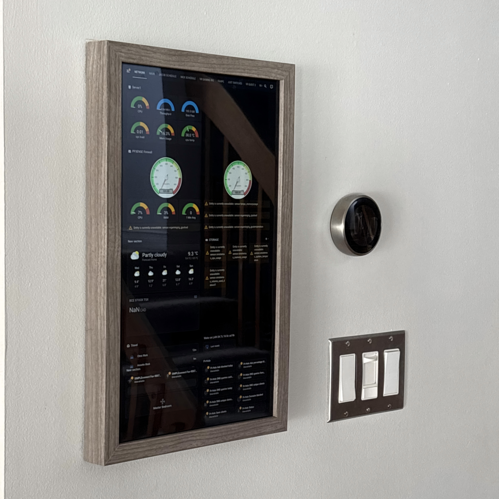 home assistant display