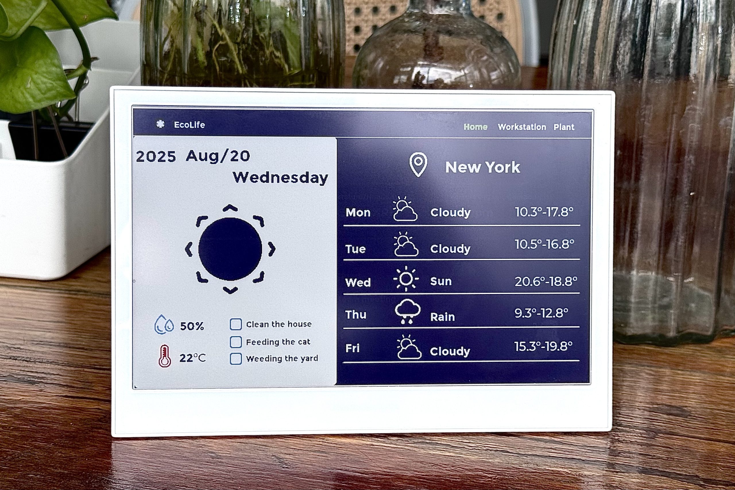reTerminal reTerminal E1002 ePaper Display GUI Design Using EEZ Studio