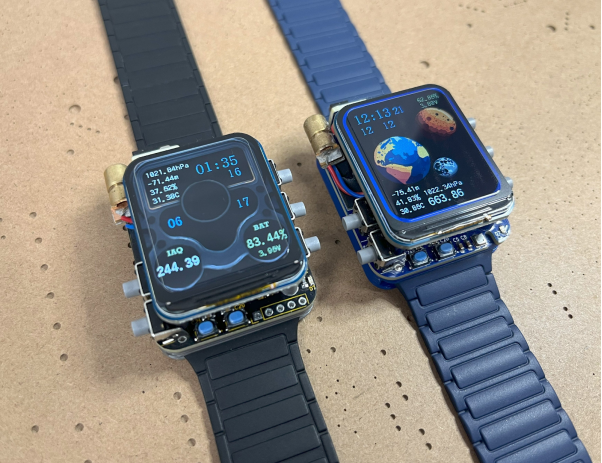 DIY ESP32-Based Wireless Smartwatch