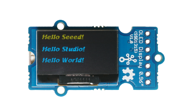 OLED Yellow & Blue Display 0.96