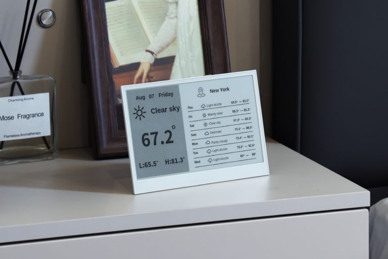 eink smart home dashboard