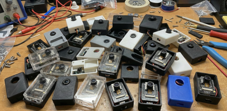 Dozens of ESP32 Cam Cases