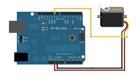 Micro servo wiring diagram