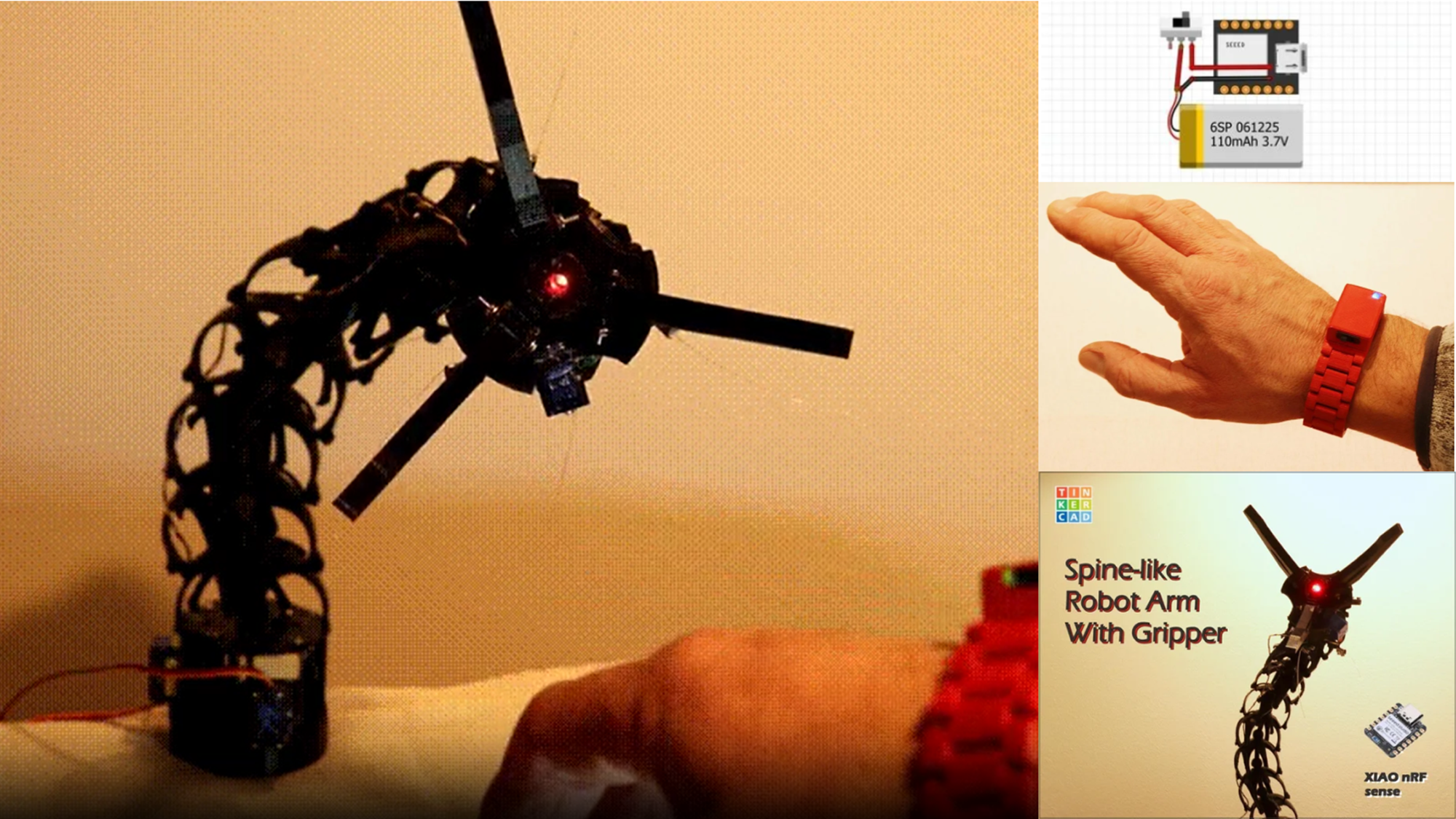 Spine-like Robot Arm XIAO Project