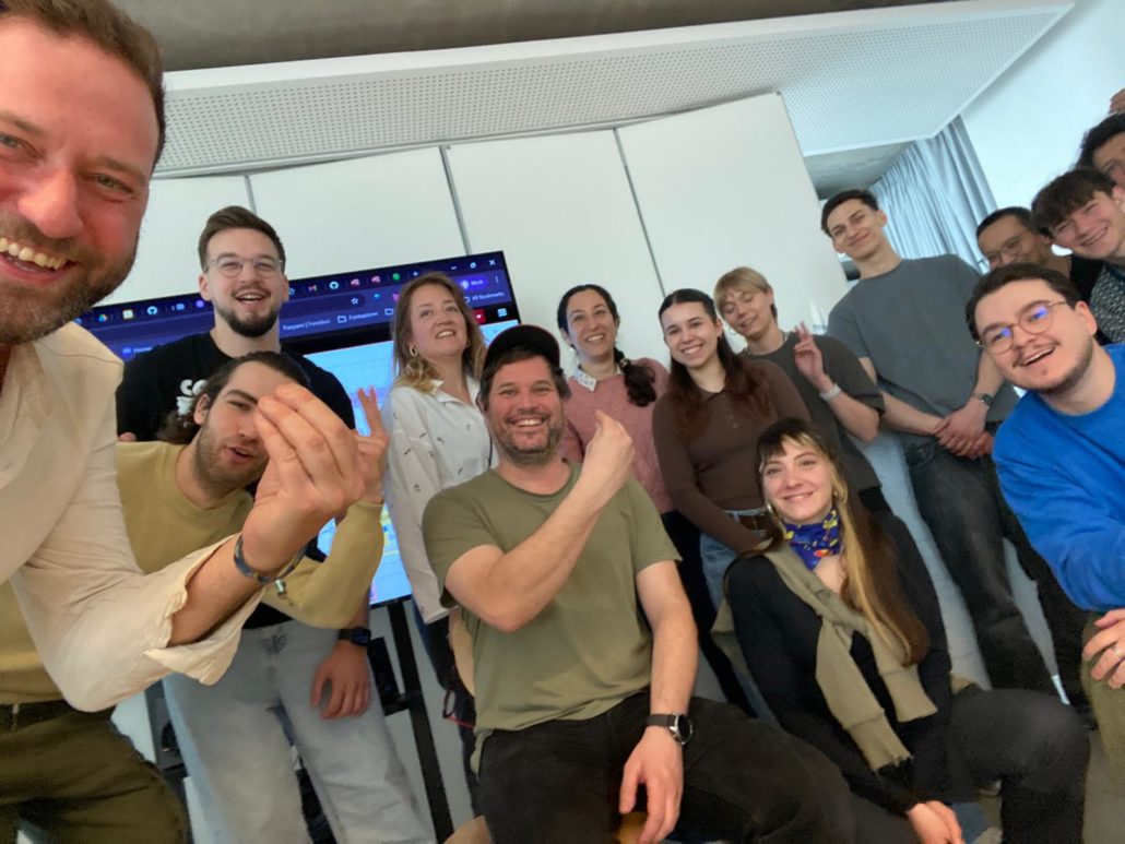 Design with AI at MOME Robotic studio in Budapest