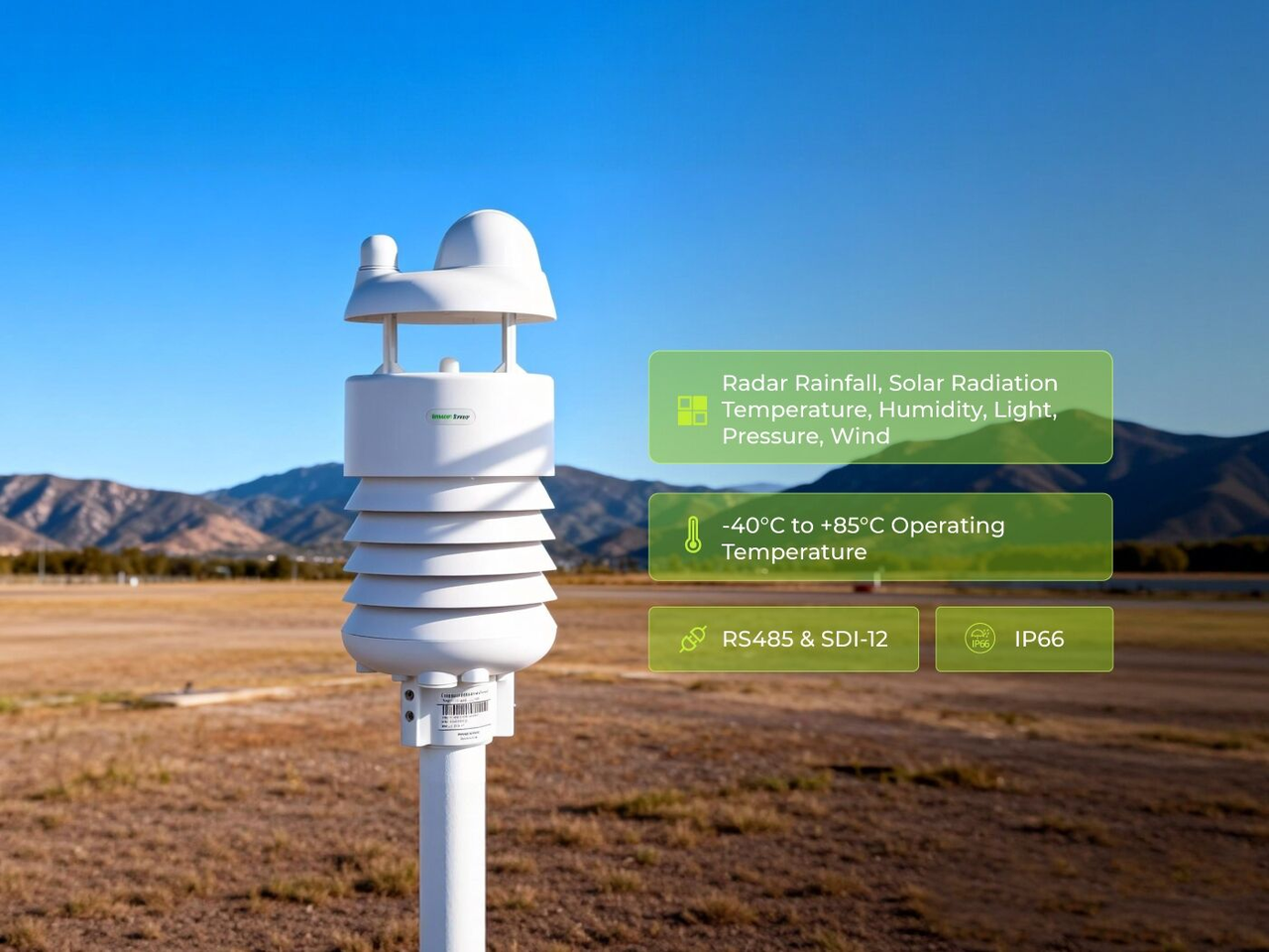 product photo of the S700-C weather station
