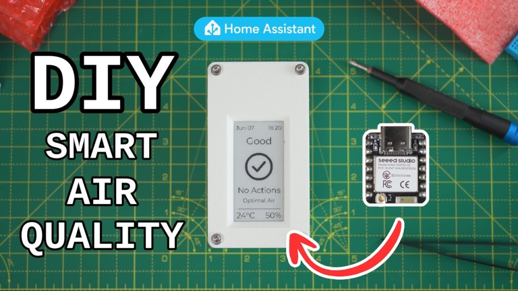 XIAO ESP32-C6 Home Assistant Project 1