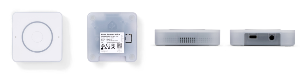 Home Assistant voice preview edition close-up