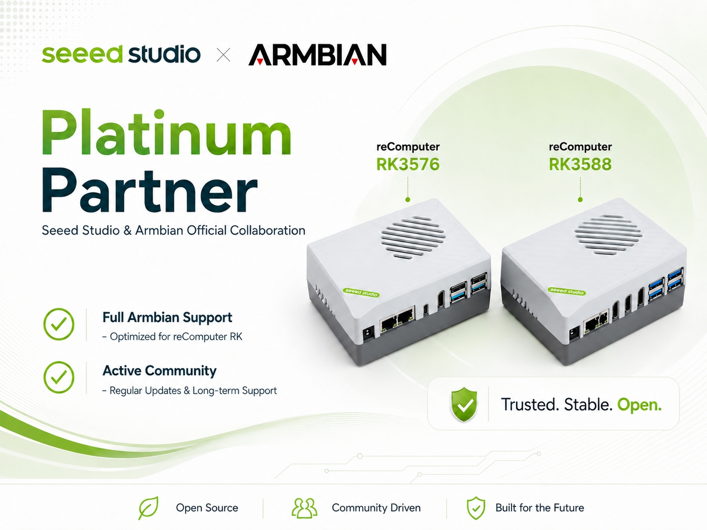 Seeed Studio x Armbian Official Collaboration for Linux Support