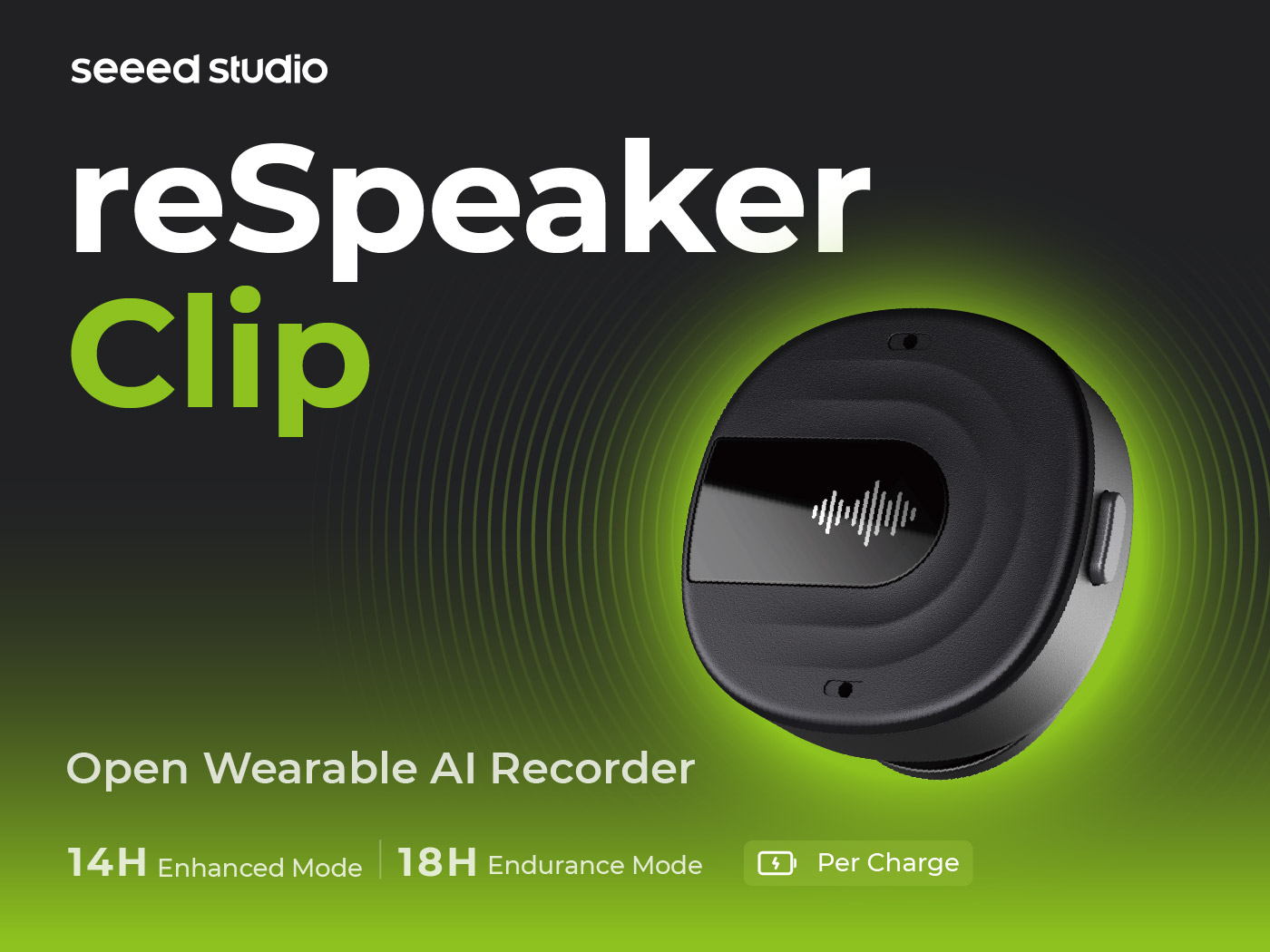Introducing reSpeaker Clip