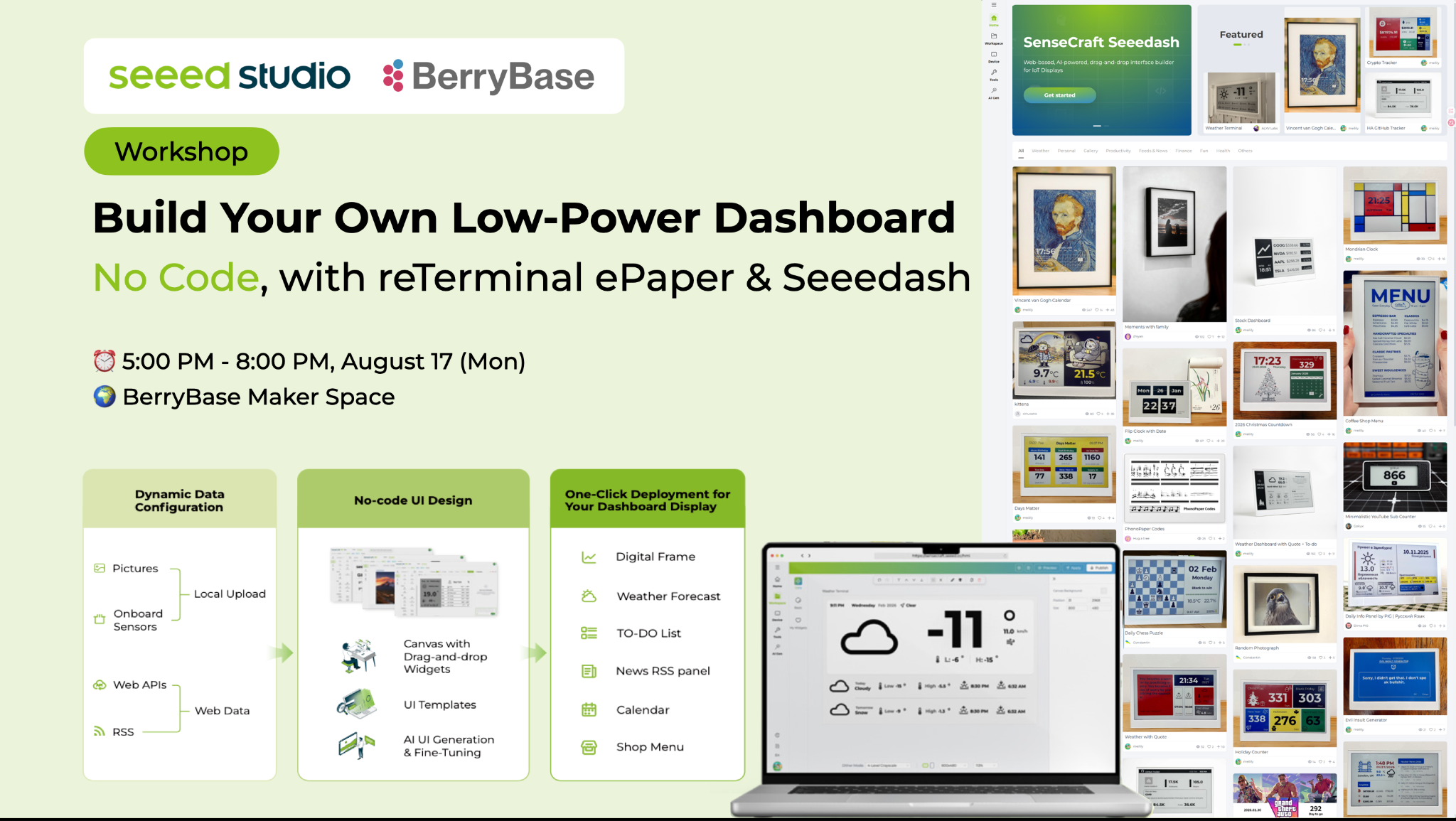 BerryBase MakerSpace workshop