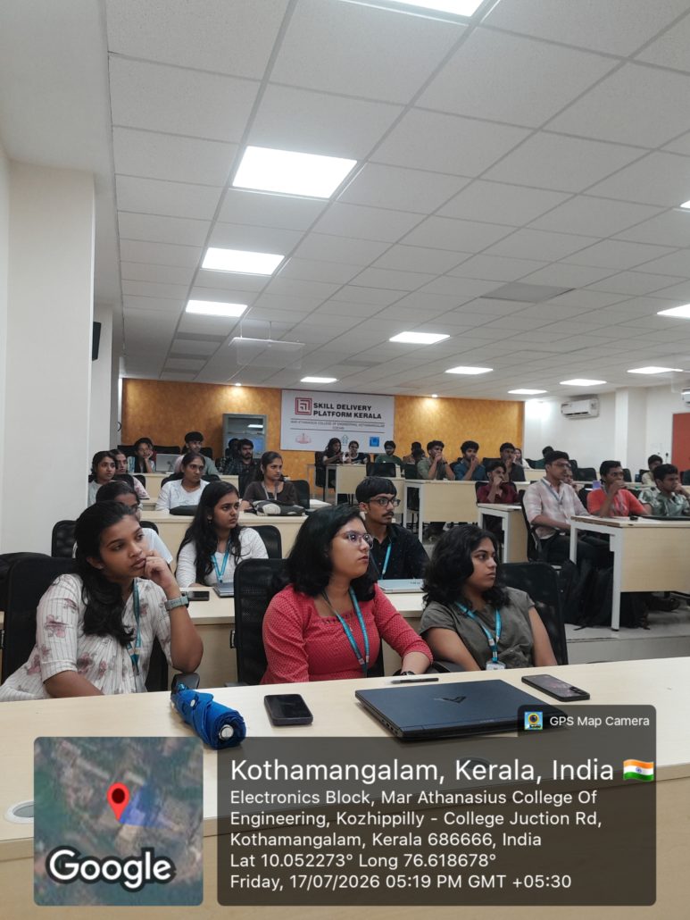 Students following a session at MACE