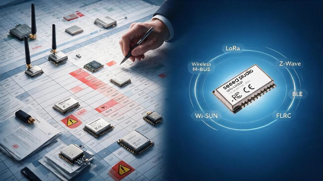 One Wio-LR2021 module. Multiple protocols. LR2021-powered Sub-GHz and 2.4 GHz connectivity.