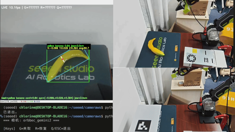 robotic arm visual-grasping
