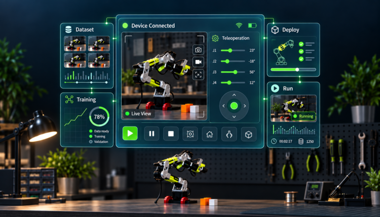 SenseCraft Robotics: An All-in-One Robotics Development & Management Platform