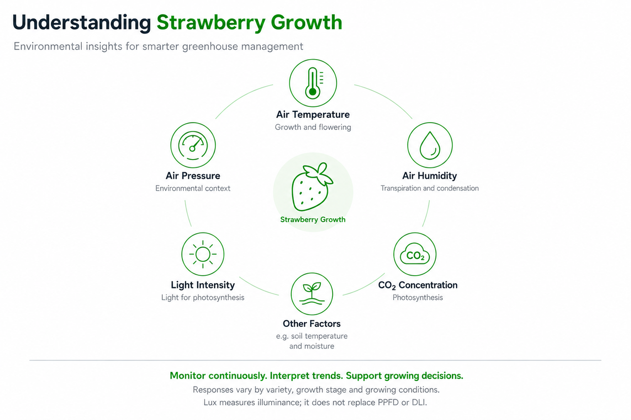 Factors Affecting Strawberry Growth