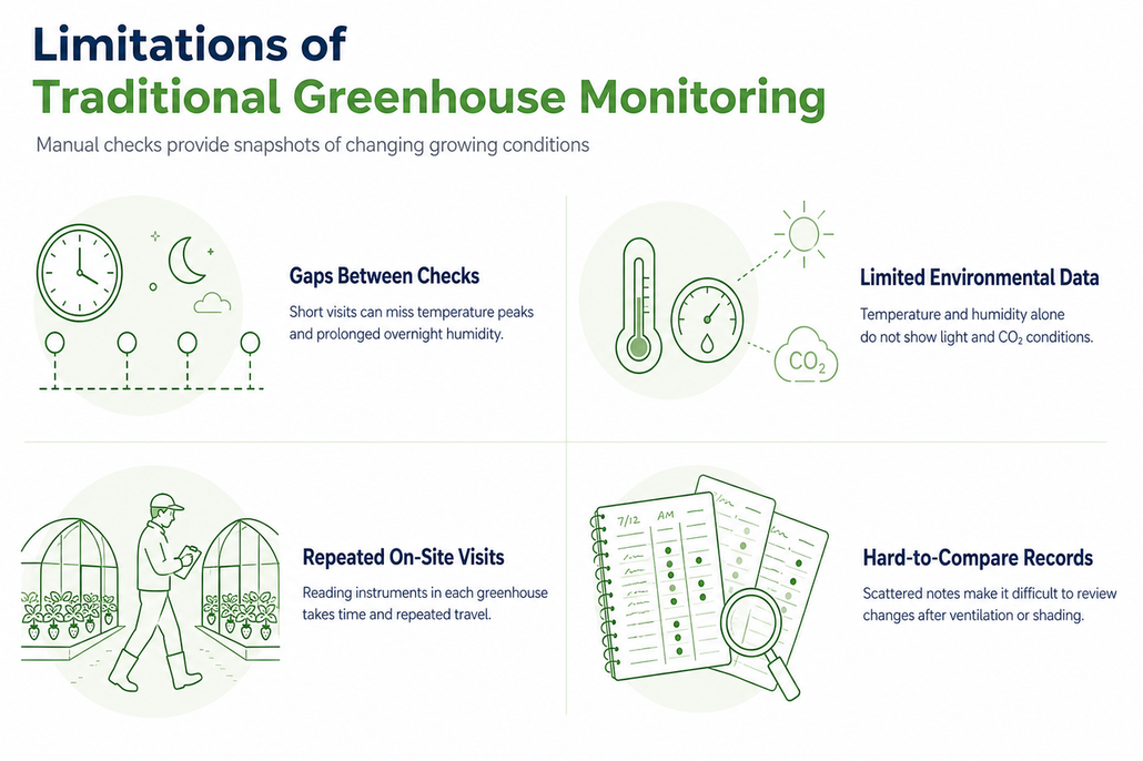 Limitations of Traditional Greenhouse Monitoring