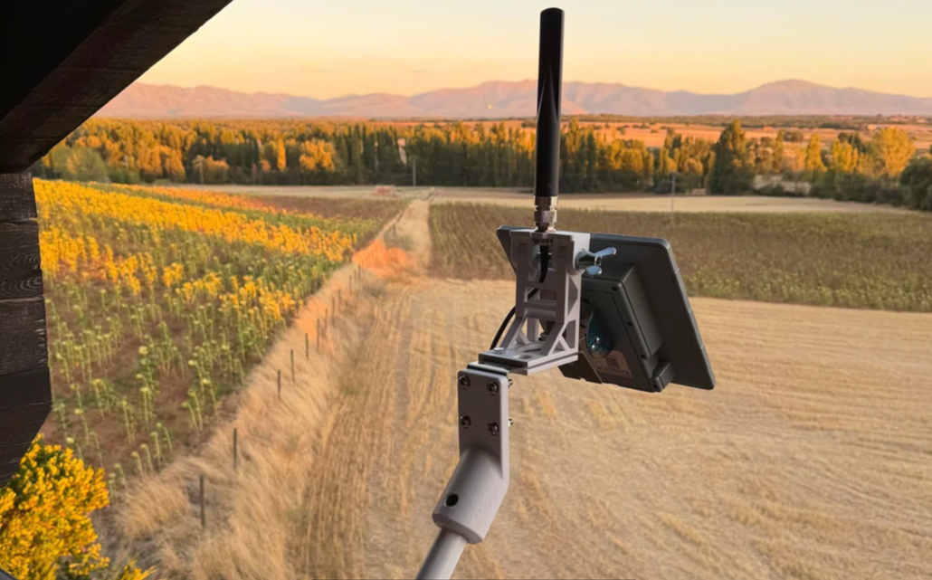 Solar Mesh Repeater in Wilderness
