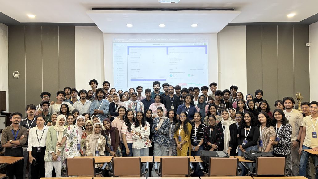 Group photo of ATHER TinyML Workshop participants at MACE
