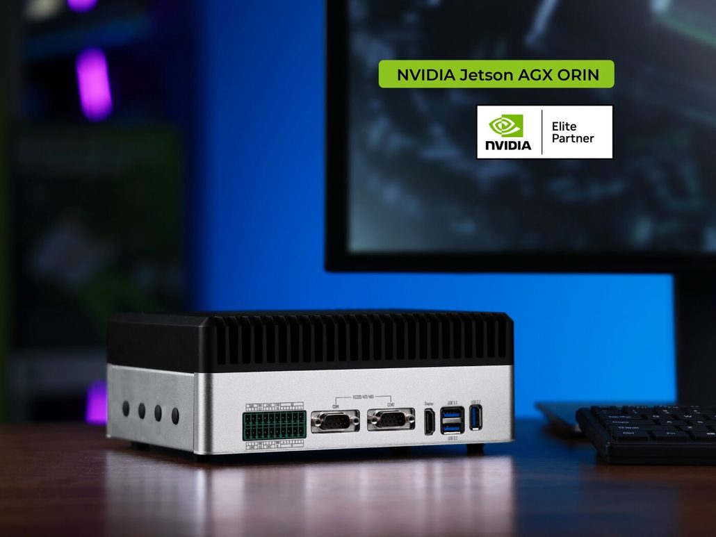 reComputer Robotics J501 Series edge AI computing platform for mobile robotics and embodied AI development.