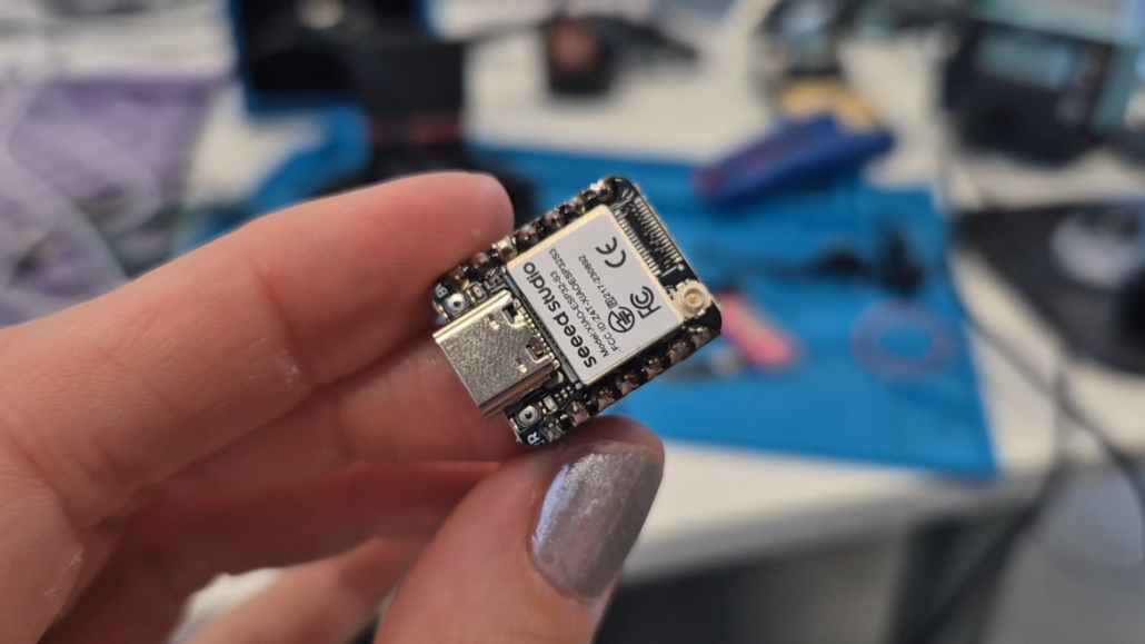 powered by a XIAO ESP32-S3