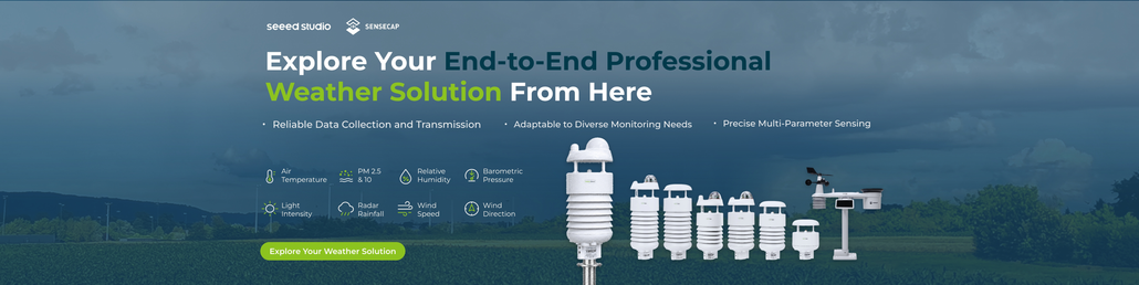sensecap weather station family banner