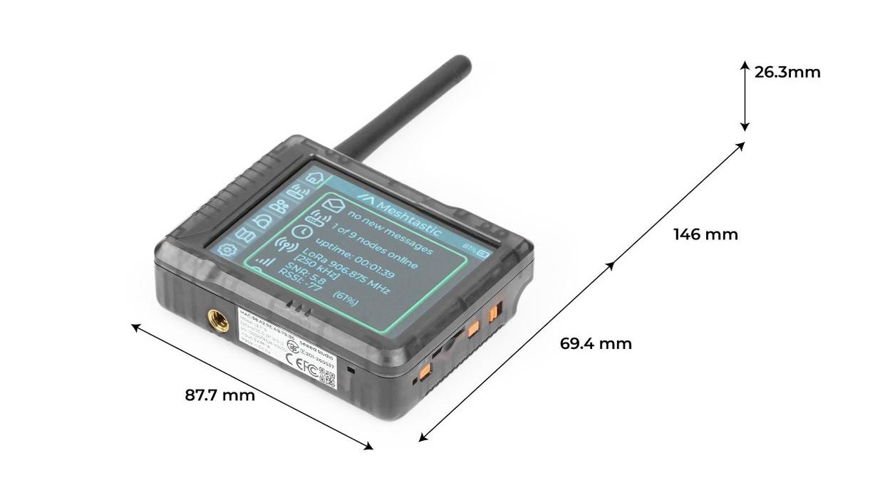 Wio Tracker L2 Pro Best GPS tracker for Off-grid use