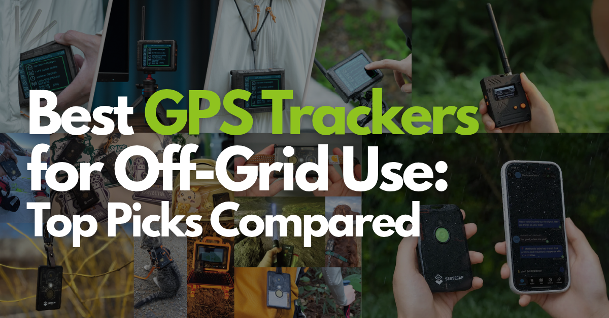 best off-grid GPS trackers