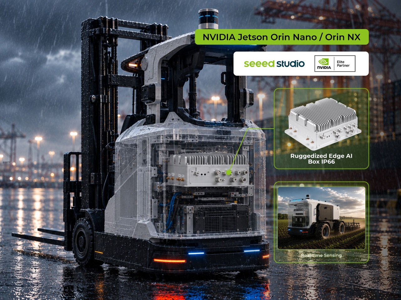 Industrial Forklift Vision & Safety