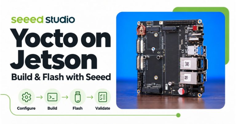 Yocto on Jetson: build and flash with the Seeed Studio reComputer Super J401 carrier board, from configuration to validation.
