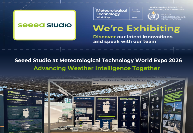 Seeed Studio at Meteorological Technology World Expo 2026: Advancing Weather Intelligence Together