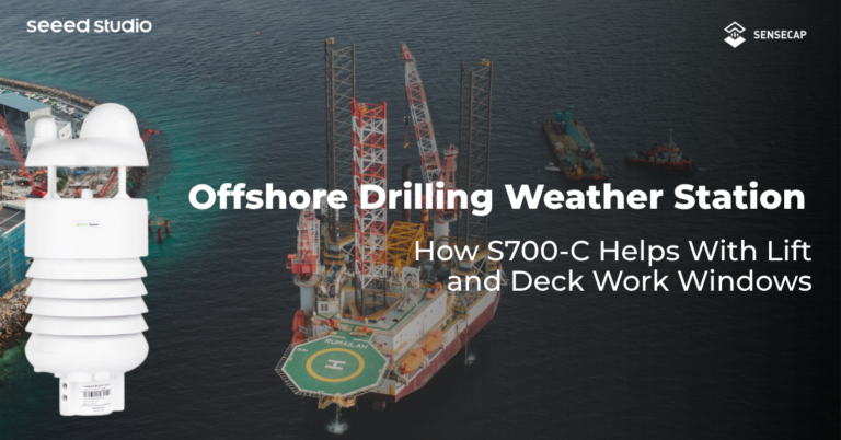 Offshore Drilling Weather Station: How S700-C Helps With Lift and Deck Work Windows