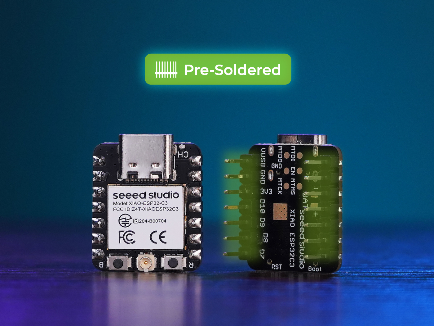 [102010633]Seeed Studio XIAO ESP32C3 (Pre-Soldered)