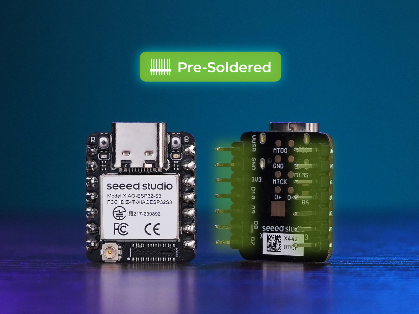 [102010634]Seeed Studio XIAO ESP32S3 (Pre-Soldered)