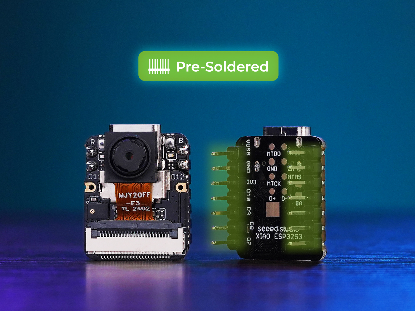 [102010635]Seeed Studio XIAO ESP32S3 Sense (Pre-Soldered)