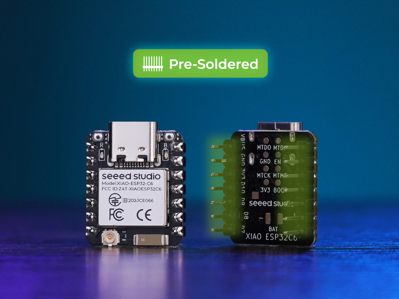 [102010636]Seeed Studio XIAO ESP32C6 (Pre-Soldered)
