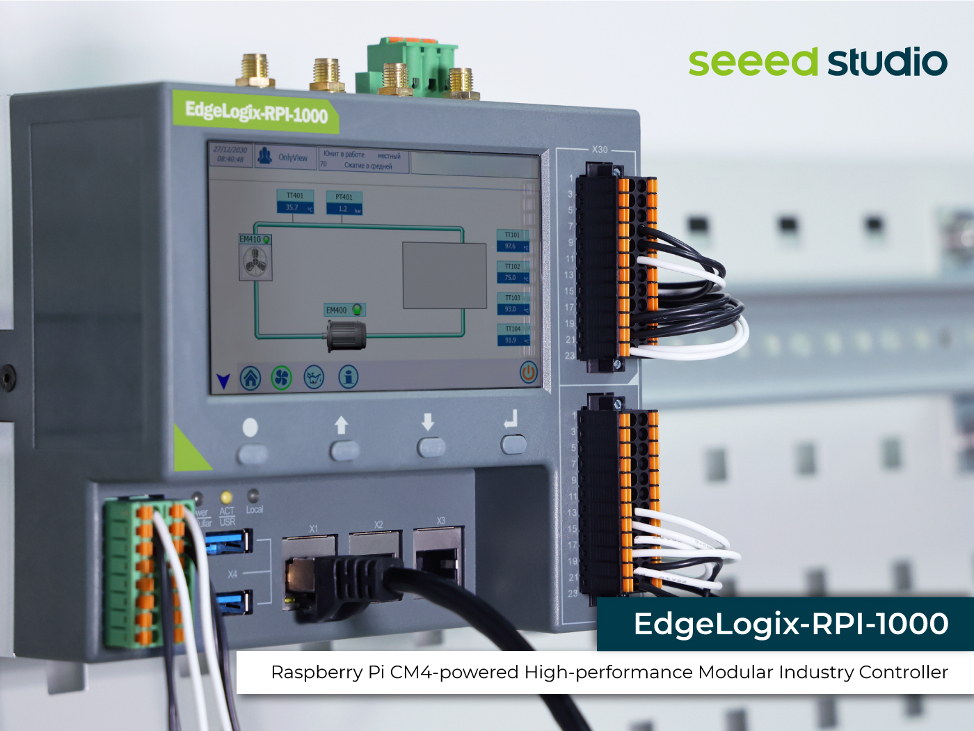 [102110773]EdgeLogix-RPI-1000-CM4108032- All-in-one Industrial Edge ...