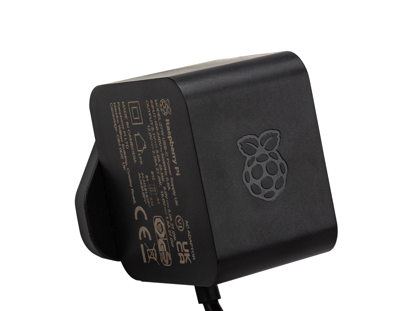 [106990428]27W USB-C PD Power Supply Black - US Version